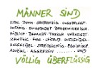 Männer sind ... völlig überflüssig  UT0005  - Postkarte -