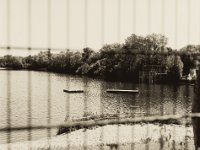 Strandbad am frühen Morgen  Pentax 645N, 2.8/75, Gelbfilter, Ilford Delta 100@64