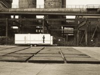 Station im Landschaftspark Nord  Pentax 645N, 2.8/75, Gelbfilter, Ilford Delta 400@320