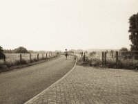 Frau mit Hund  Pentax SuperA, SMC Pentax M 2.8/40, Adox Silvermax @64