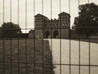 Römer Castell - Archäologischer Park Xanten  Pentax K-1, smc PENTAX-FA 31mm F1.8 AL Limited  -09.September 2018 - : Bäume, Landschaft, Mauer, Römercastell, Tüme, Weg, Wiese, Xanten, Zaun