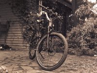 Ende der heutigen Fahrt  Pentax 645N, 2.8/75, Gelbfilter, Bergger Pancro 400