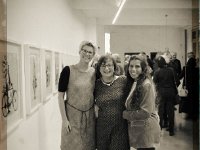 Das Team  Pentax K-1, HD D FA 2.8/ 24-70 ED SDM WR - 20.01.2018 - : Anke Friedrich, Michaela Merkewitsch, Mariza Lauer, Ausstellung, Barthelmie, Vernissage