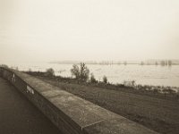 Hinter der Deichmauer  Pentax K-1, SMC Pentax -FA 1.8/31 AL Limited   - 25.12.2019 - : Landschaft, Rhein, Mauer, Niederrhein, Rheindeich