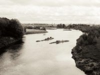 Gewerbeebene frisst die Aue  Pentax MZ-S, SMC FA  1.9/43 Limited, Adox CHS100II : Lippe, Fluss, Auenland, Umweltzerstörung