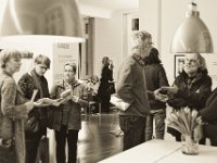 Vernissage Besucher