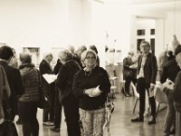 Vernissage Besucher