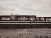 Circus in Coronazeit  Pentax K-1, SMC Pentax-FA 1.9/43 Limited  - 03.01.2021 - : Xanten, Zirkus, Straße, Zirkuszelt