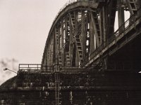 Alte Eisenbahnbrücke  am Rhein  Pentax 645N, SMC FA 2.8/150, Bergger Pancro400  - 04.09.2021 -