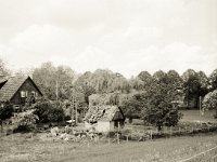 Baum und Stall; Sturmopfer  Fuji GS645S professional WIDE60, Fuji 100 Acros II - 12.05.2021 -