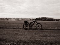 Tourenstop auf dem Deich  Pentax 645N, SMC FA 2.8/45, Bergger Pancro400  - 27.10.2021 -