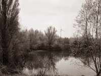 Heimischer kleiner See  Fuji GS645S professional WIDE60, Bergger Pancro400@200  - 13.04.2022 -