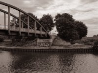 Kanalbrücke  Pentax 645N, SMC-FA 2.8/75, Gelbfilter, Bergger Pancro400@200  - 13.07.2022 -