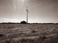 Windrad und Heu  Pentax 645N, SMC A 2.8/45, Gelbfilter, Bergger Pancro400@200  - 15.06.2022 -