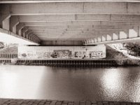 Autobahnbrücke 409a  Pentax MZ-S, SMC FA  1.9/43 Limited, Gelbfilter, Adox CHS 100 II  - 27.04.2022 -