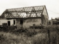 Noch eine Ruine  Pentax LX, SMC FA 1.9/43 Limited, Gelbfilter, ADOX CHSII  - 05.08.2023 -