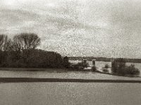 Der Mäuseturm ist jetzt eine Insel  Pentax MZ-S, SMC FA 1.8/77 Limited,  Bergger Pancro400@640   - 12.12.2023 -