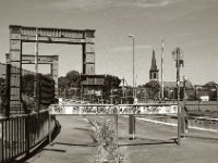 Alte Hebebrücke Duisburg Walsum  Pentax Super A, SMC FA 1.9/43 Limited, Gelbfilter, ADOX CHS 100II  - 17.06.2023 -