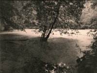 Meditativer Ort  Pentax 645N, SMC FA 2,8/45, Orangefilter, Bergger Pancro 400  - 18.08.2023 -