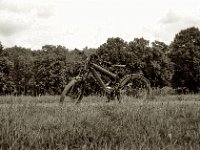 Mein Rad auf dem Deich  Pentax Super A, SMC M 2.8.40, ADOX CHS100II@64  - 28.08.2023 -