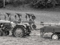 Oldtimer #7 - Kleiner Traktor  PENTAX K-3 Mark III Monochrome, SMC PENTAX-FA 1.8/77 Limited   - 03.10.2024 -