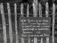 Spruch N°1  PENTAX K-3 Mark III Monochrome, SMC PENTAX-FA 1.8/77 Limited   - 03.10.2024 -
