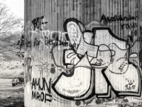 Es gibt gute Graffiti und rechte Schmierer  PENTAX K-3 Mark III Monochrome , HD PENTAX - DA* 2.8/ 11-18 ED DC AW   - 05.04.2024 -