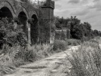 Weg am alten Viadukt  PENTAX K-3 Mark III Monochrome, HD PENTAX - D FA* 1.4/50 SDM AW  - 05.07.2024 -