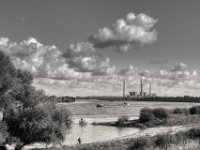 Angler am Rhein  PENTAX K-3 Mark III Monochrome, SMC PENTAX-FA 1.9/43 Limited  -11.10.2024 -