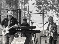 Uli Leadgitarre, Bernhard Keyboard, Heinz Gitarre und Gesang #9  PENTAX K-3 Mark III Monochrome, SMC PENTAX-FA 1.9/43 Limited  - 18.08.2024 -