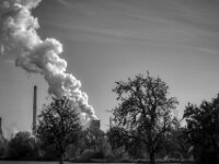 Hochofen Dampfwolke Thyssen Krupp  PENTAX K-3 Mark III Monochrome, smc PENTAX-FA 43mm F1.9 Limited   - 02.10.2025 -