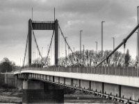 Friedrich Ebert - Brücke Duisburg Ruhrort - Homberg  PENTAX K-3 Mark III Monochrome, HD PENTAX - D FA* 2.8/70-200 ED DC AW  - 12.02.2025 -