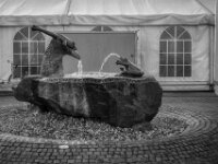 Dorfbrunnen vor dem Festzelt  PENTAX K-3 Mark III Monochrome, SMC PENTAX-FA 1.8/31 AL Limited  - 14.09.2025 -