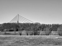 Nur noch über die Rheinbrücke, dann endet die Fahrt  PENTAX K-3 Mark III Monochrome, HD PENTAX - DA* 2.8/16-50 ED PLM AW  - 19.03.2025 -