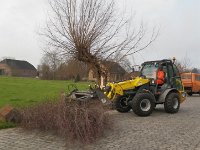 ... der Lebensraum vieler Lebewesen wird sinnlos zerstört ...  Die Baumschutzsatzung sollte man in Alpen besser in Baumabholz - Satzung umbenennen. Übrigens bestehen Geist und Werte einer Demokratie nicht nur aus dem Vorhandensein einer gewählten Mehrheit, sondern  aus vorausblickendem, verantwortlichem Handeln, Sozialität, Gleichheit aller Bürger vor dem Gesetz, Mitgefühl und Achtsamkeit allem Leben gegenüber, sowie dem Wissen über die Zusammenhänge des Lebens auf diesem Planeten.  Doch es ist müssig, dies den erkenntnisresistenten Mitmenschen, die leider die Mehrheit auf diesem Planeten stellen, vermitteln zu wollen. Auch die CDU, die Partei mit absoluter Mehrheit im Gemeinderat wird sich durch diese Hinweise nicht von ihren täglichen, umweltzerstörenden Entscheidungen und Handlungen abhalten lassen.  Nachtrag: 2016 erfuhr ich, dass die Weideflächen auf der linken Bildseite von der Gemeinde als Bauland ausgewiesen wurden! Na dann, fröhliches Versiegeln.