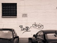 LADEZONE PARKEN VERBOTEN  Pentax 645N; 2.8/75; Gelbfilter; 4ooTX/400  - 15.04.2012 -