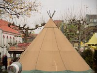 Weihnachtsmarkt am frühen Morgen, Xanten 2015