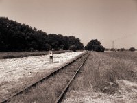 Provinzeisenbahn  Pentax 645N, 2.8/45, Gelbfilter, Adox CHS100II@64