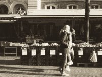 Obststände auf der Kö  Contax Aria, Zeiss Planar 1.4/50, Foma Retropan 320