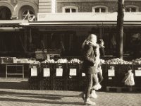 Obststände auf der Kö  Contax Aria, Zeiss Planar 1.4/50, Foma Retropan 320