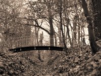 Brücke, Stadtpark Mattlerbusch  Pentax 6x7; 2.4/105; APX 100 - 1990 -