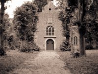 Kapelle Fürstenberg / Xanten  Yashica FR 1, Planar 1.4/50, Bergger Pancro 400@200