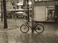 Duisburg Königstraße - Stadtfahrrad  Pentax k-1,  SMC Pentax FA 1.8/31 AL Limited  -24.10.2018 - : Duisburg, Fahrrad, Herbst, Königstraße, Regen