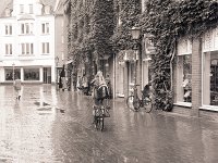 Grauer Regentag, Dinslaken Altstadt  Pentax 645N, 2.8/75, 400TX/400