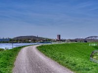 Rheindeichweg bei Duisburg