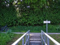 Zugang zu einer Anlegestelle Wesel-Datteln-Kanal  Pentax K-1, SMC PENTAX -FA 1.9/43 Limited   - 14.05.2022 - : HNF Nicolai, XF3 Adventure, Fluss, Fahrrad, Steg, Flussufer