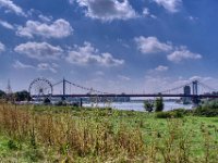 Duisburg Ruhrort Brücke und Riesenrad  Pentax K-1, SMC PENTAX-FA 1.9/43 Limited  - 15.08.2024 -
