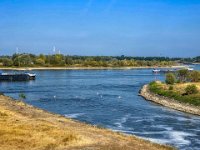 Alte Emschermüdnung in den Rhein