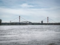 Brücken bei Duisburg : Duisburg, Fluss, Rhein, Brücke