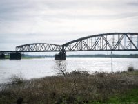 Alte Eisenbahnbrücke : Duisburg, Eisenbahnbrücke, Rhein, Rheinufer, Brücke
